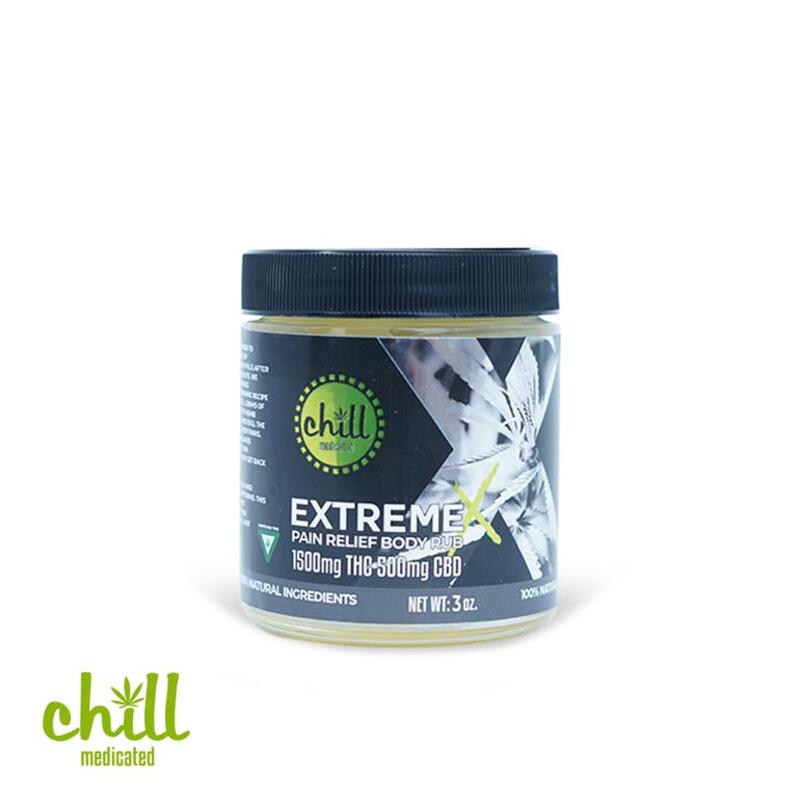 Extreme X Body Rub | 1500mg THC : 500mg CBD