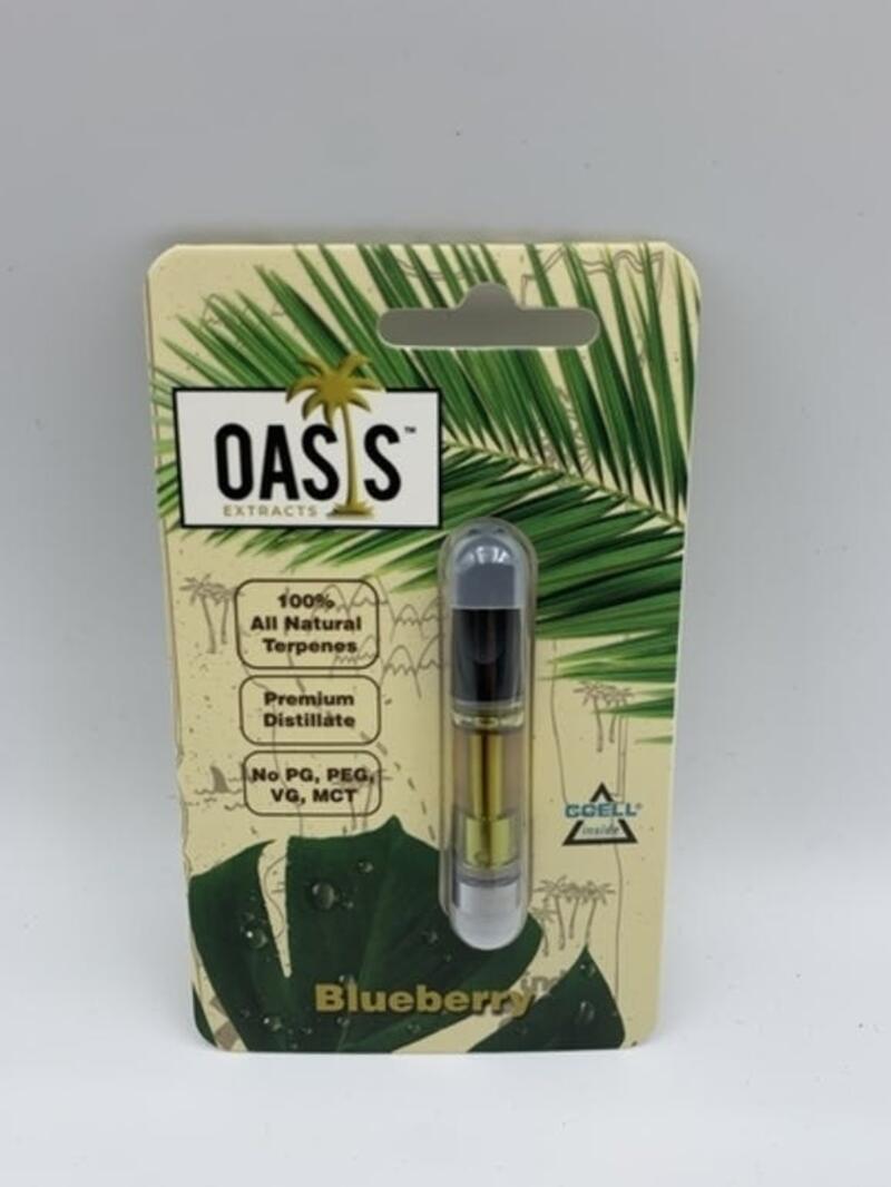 Oasis | Blueberry 1g 510 Cart