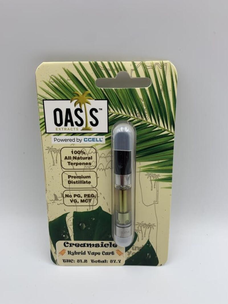 Oasis | Creamsicle 1g 510 Cart