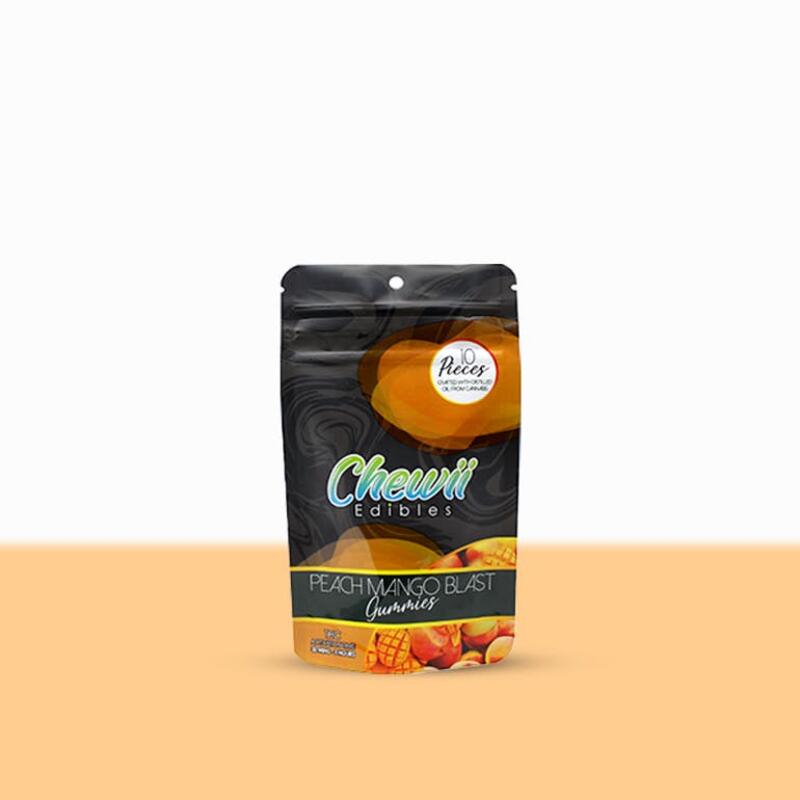 Chewii Edibles - Peach Mango Blast 120.34mg - 10pk