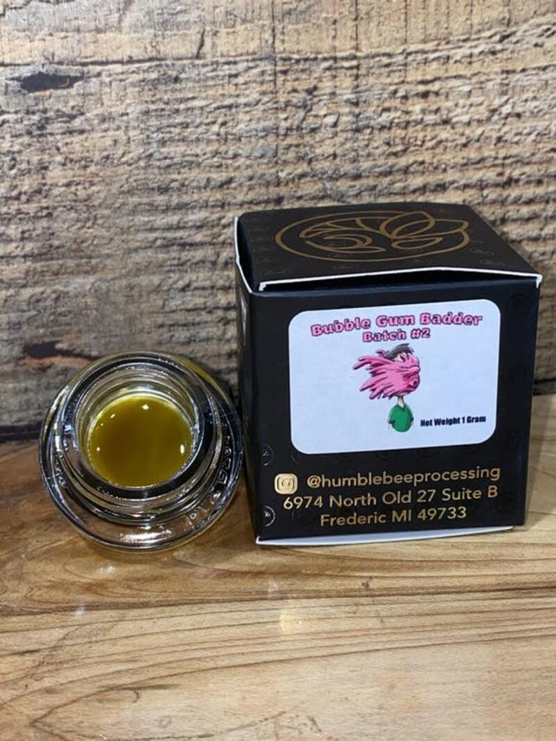 Humblebee Products: Bubble Gum Badder Batch #2 (MED ONLY)