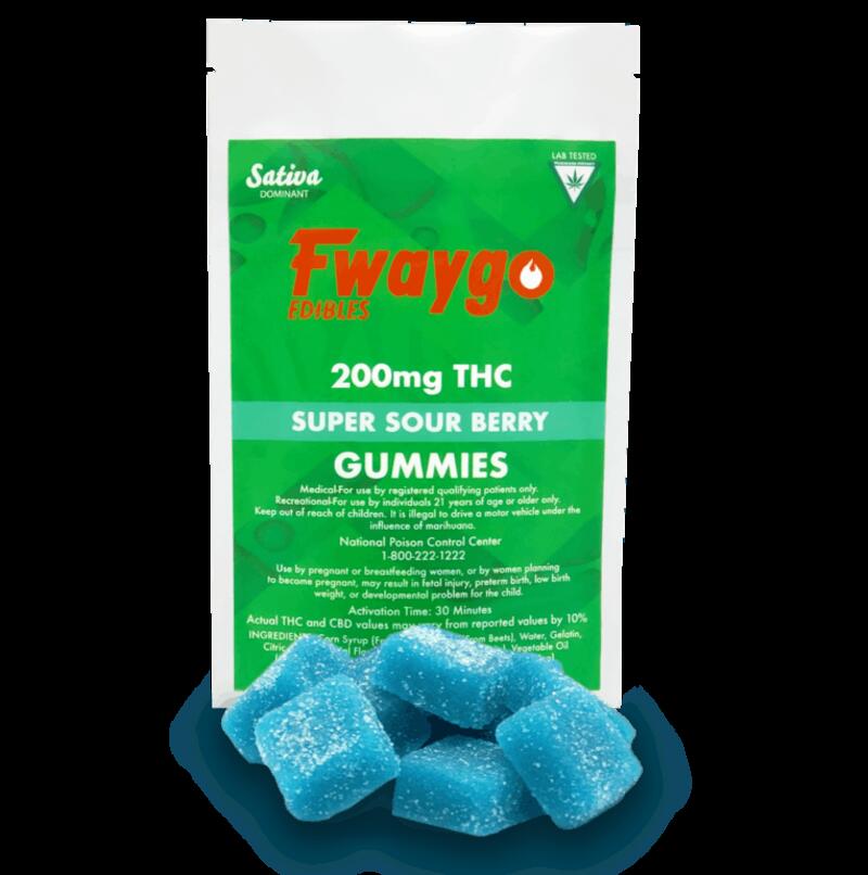 200mg Super Sour Berry Chews (Sativa)