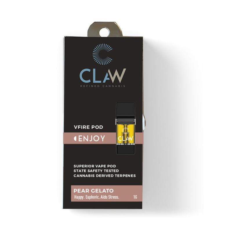 (MED) Claw Cannabis- 1G Pod- Pear Gelato