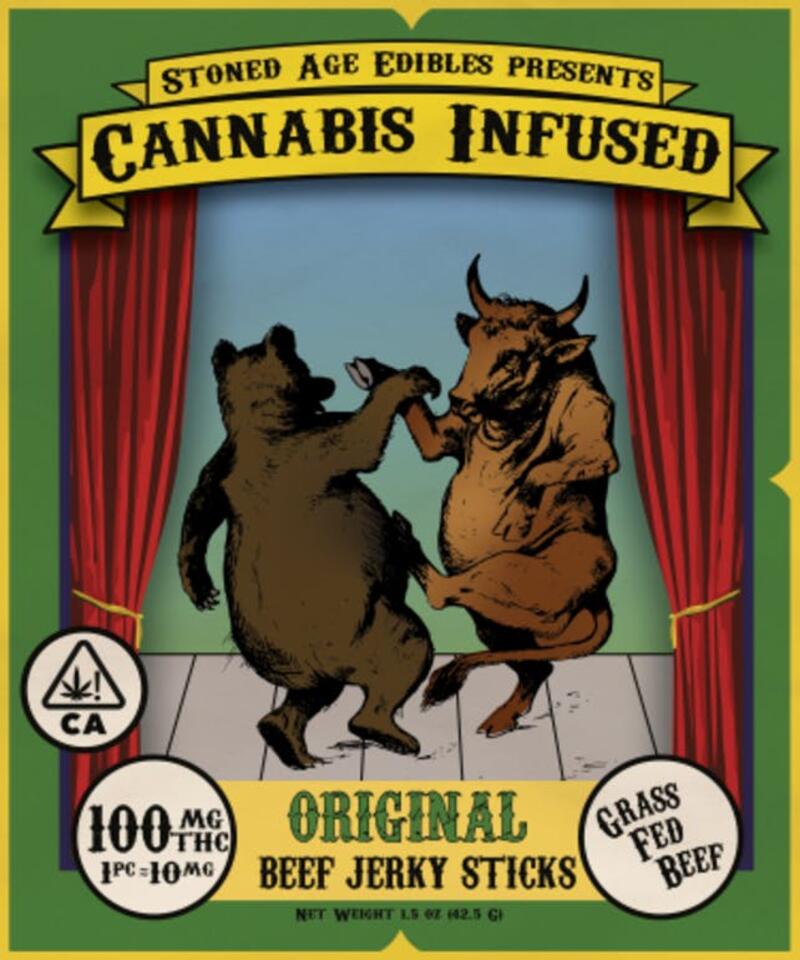 Cannabis-Infused THC Jerky - Original Flavor