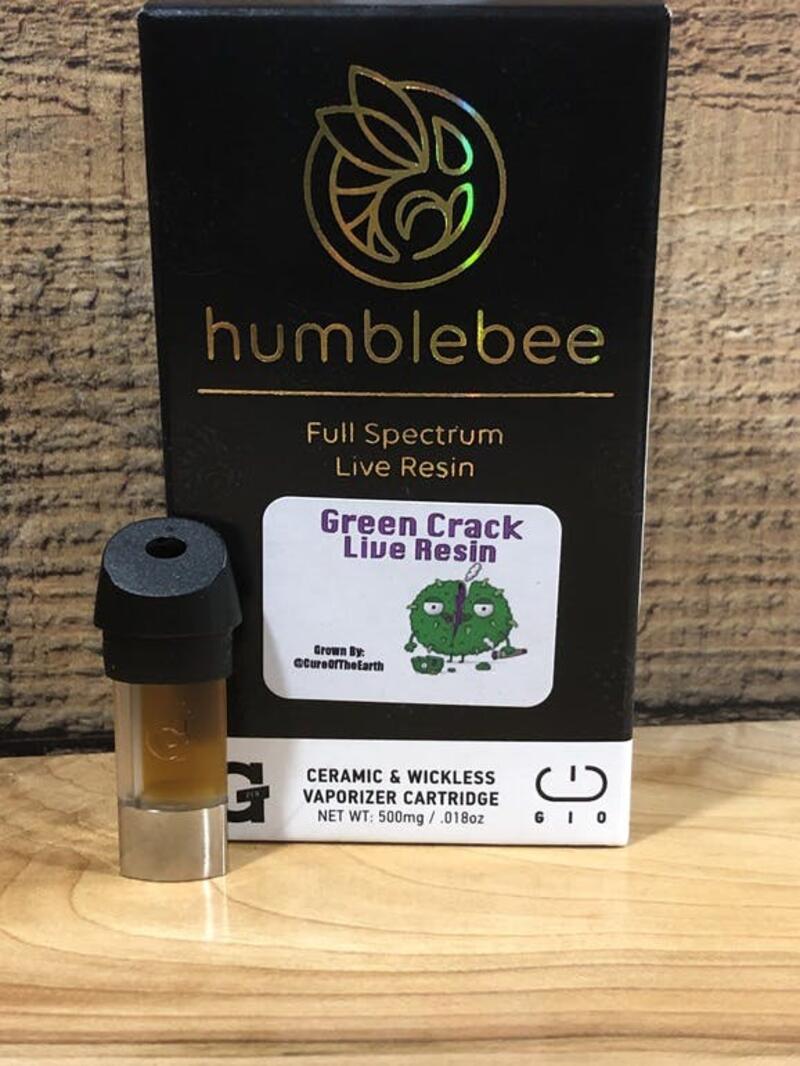 Humblebee X G-pen Pod- Green Crack Live Resin