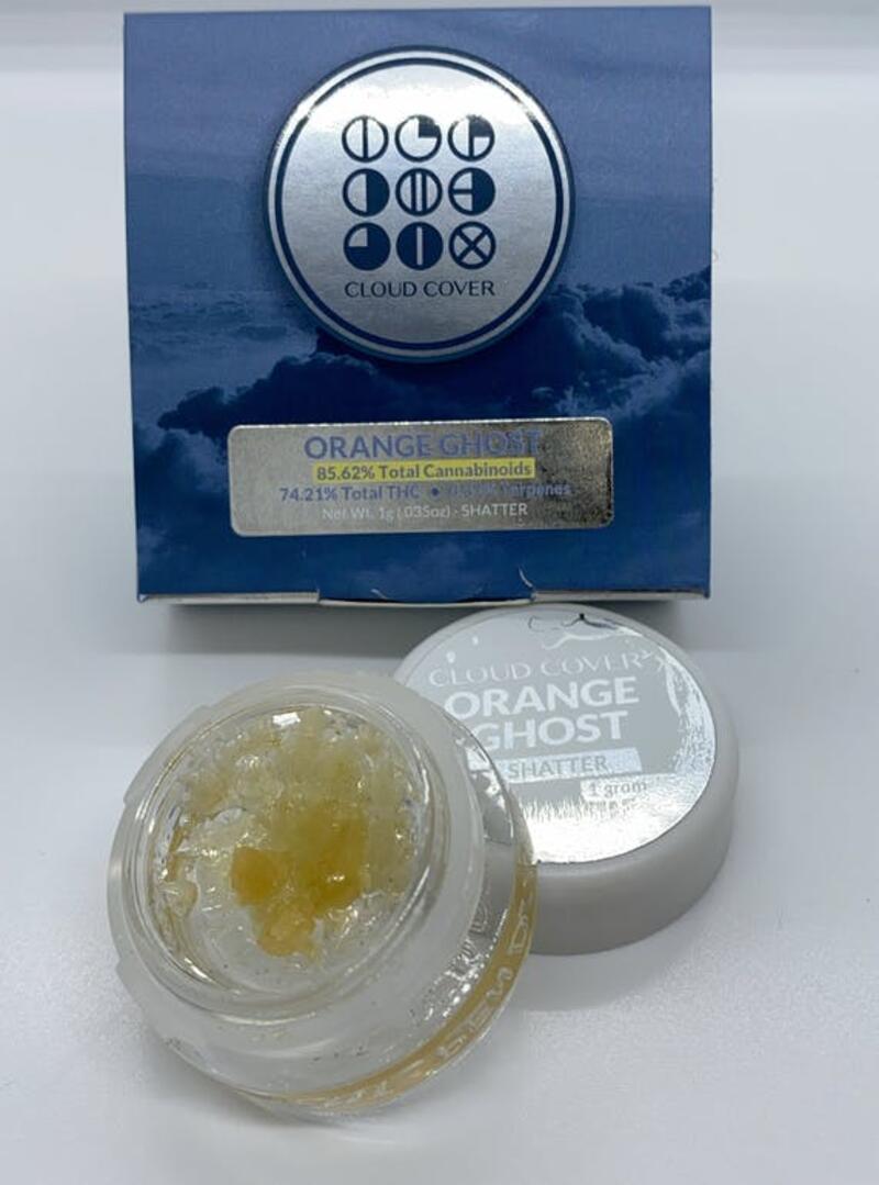 Cloud Cover Shatter 1g - Orange Ghost 85.62%