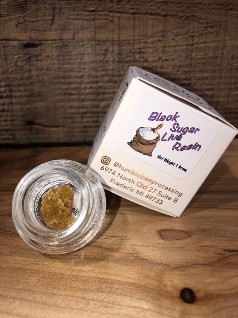 Humblebee Products: Black Sugar Live Resin (MED ONLY)