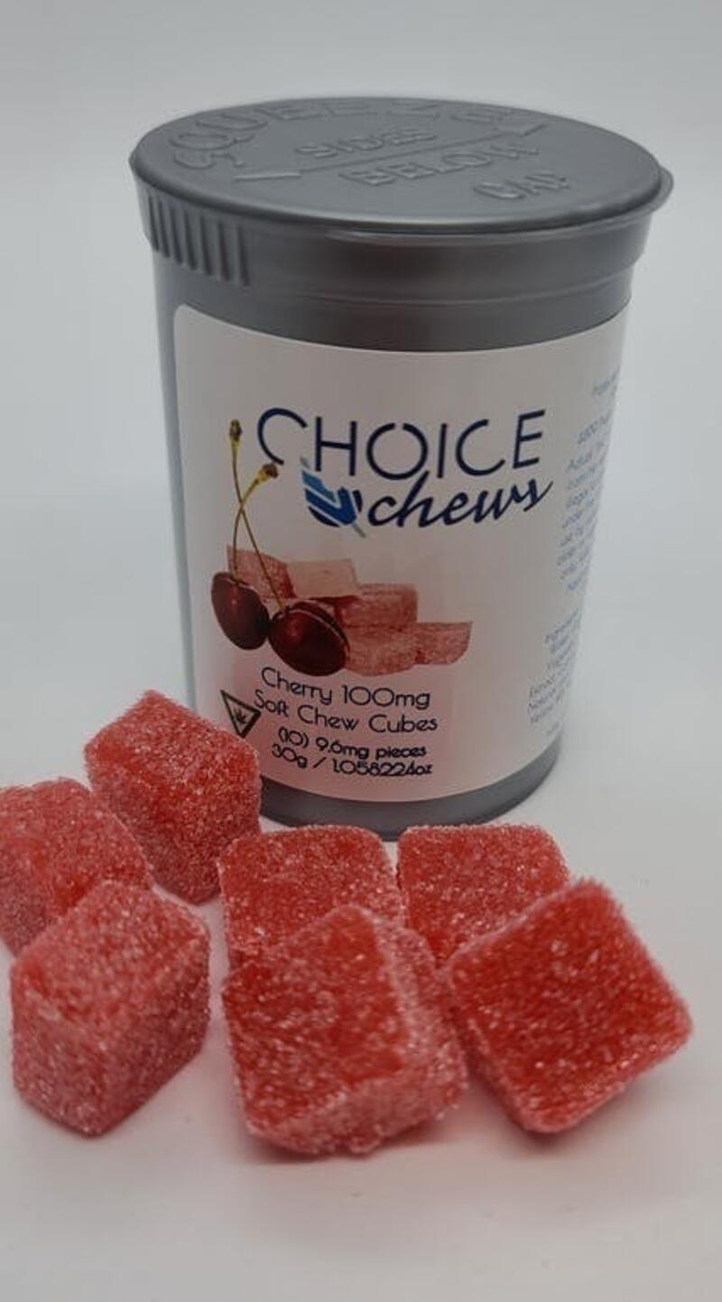 Choice 100mg Gummies Cherry