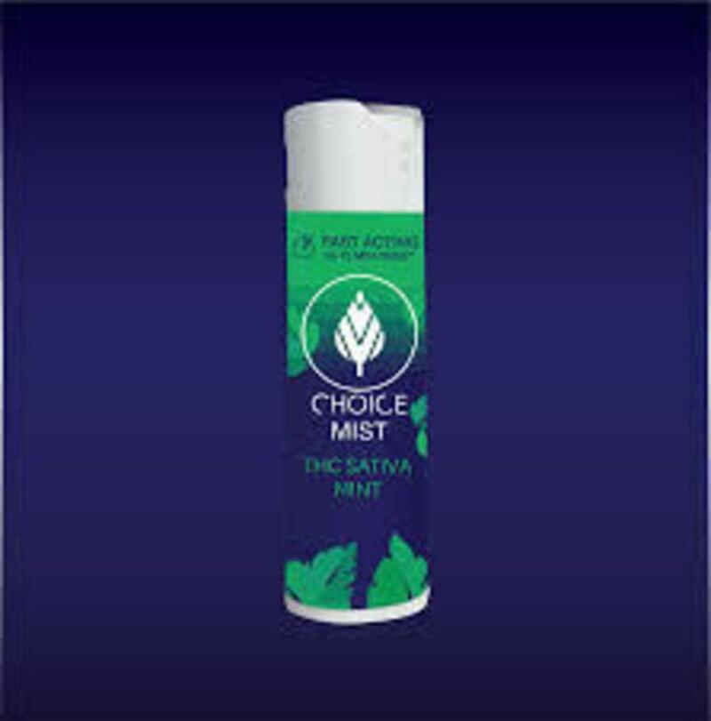 Choice Mist 100mg - Mint (Sativa)