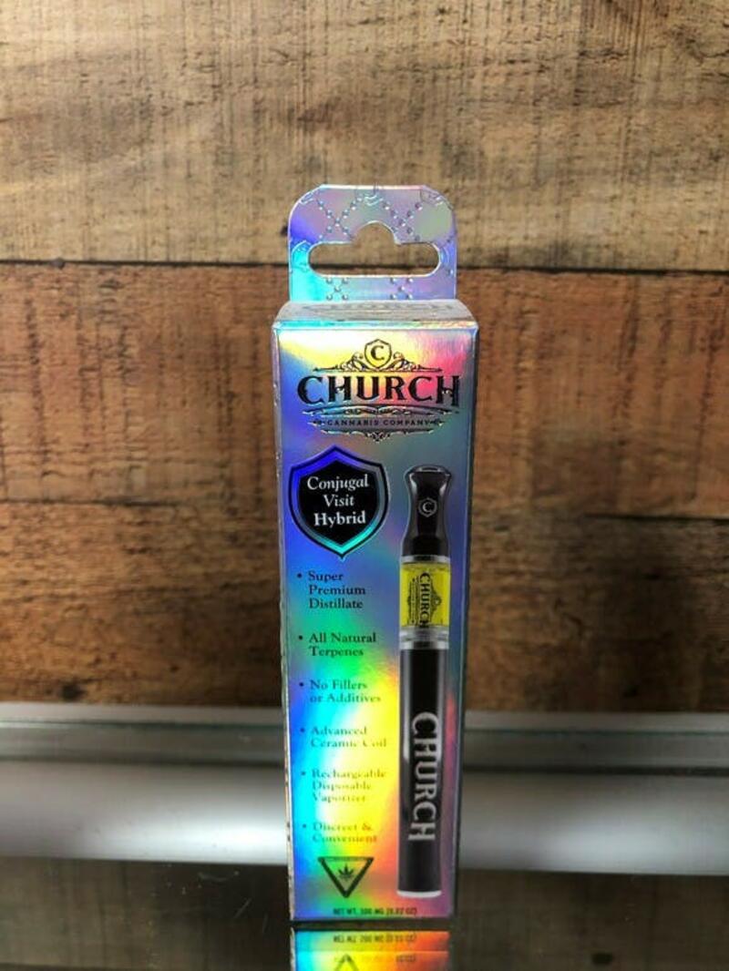 Church: Conjugal Visit .5g Disposable (MED ONLY)