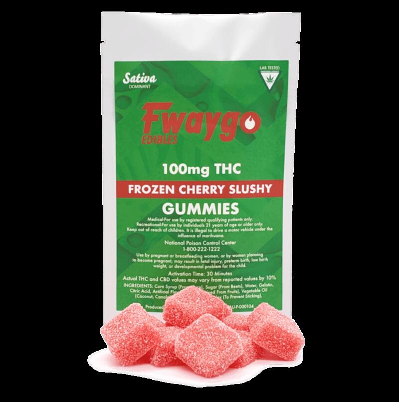 100mg Frozen Cherry Slush Chews (Sativa)