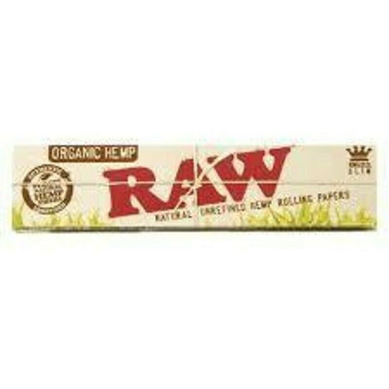 Raw Papers | Raw Organic Hemp King Size Paper