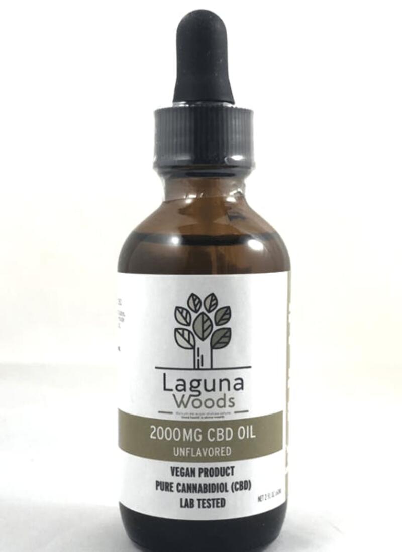 Laguna Woods- 2000mg CBD Oil Unflavored
