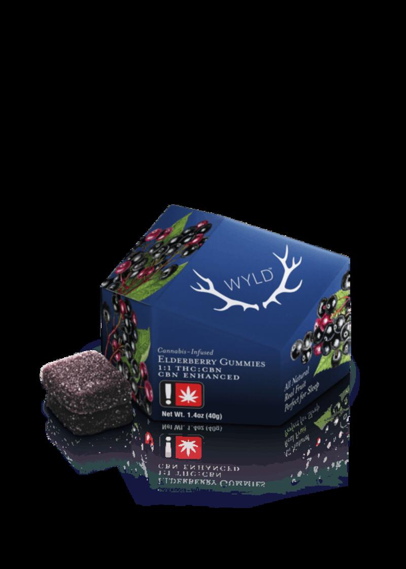 Elderberry 1:1 THC:CBN Enhanced Gummies 50mg