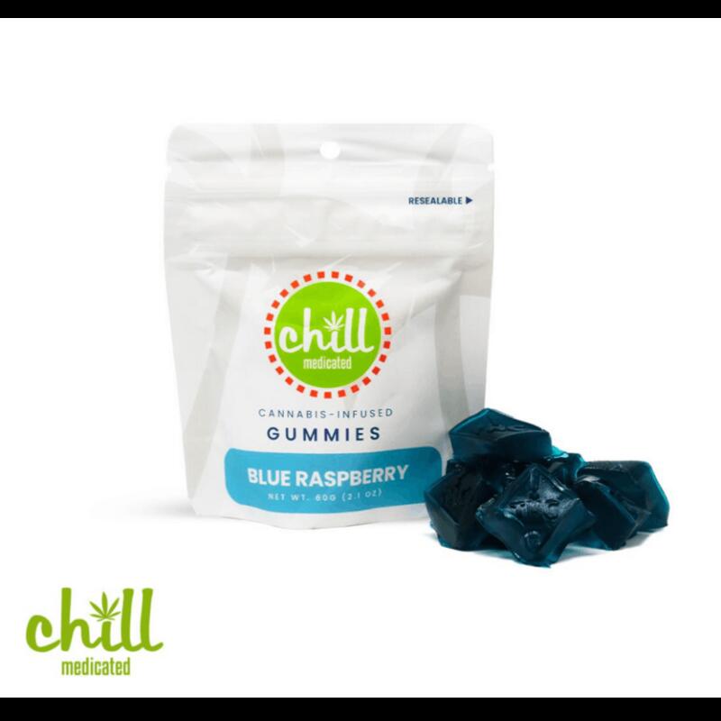 (MED) Chill Medicated Gummies: Blue Raspberry
