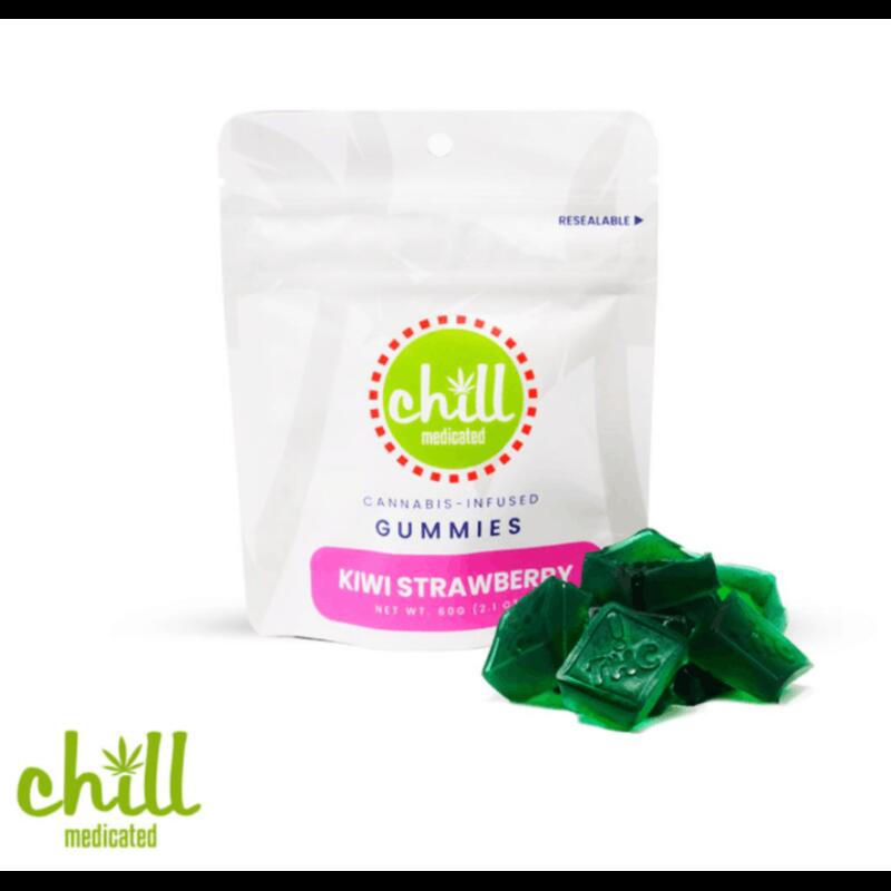 (MED) Chill Medicated Gummies: Strawberry Kiwi