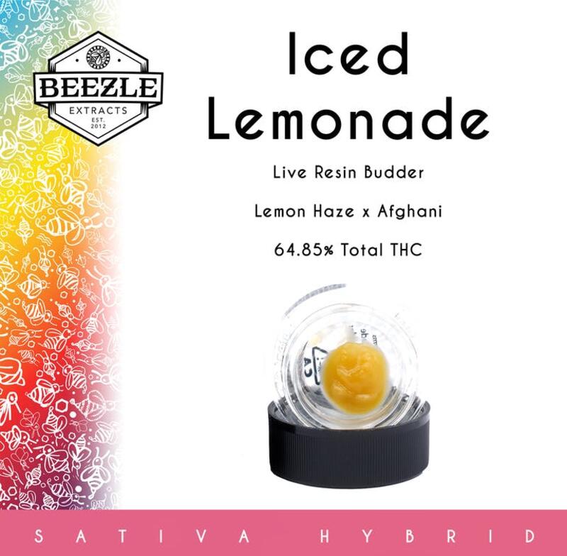 Beezle Live Resin Budder - Iced Lemonade