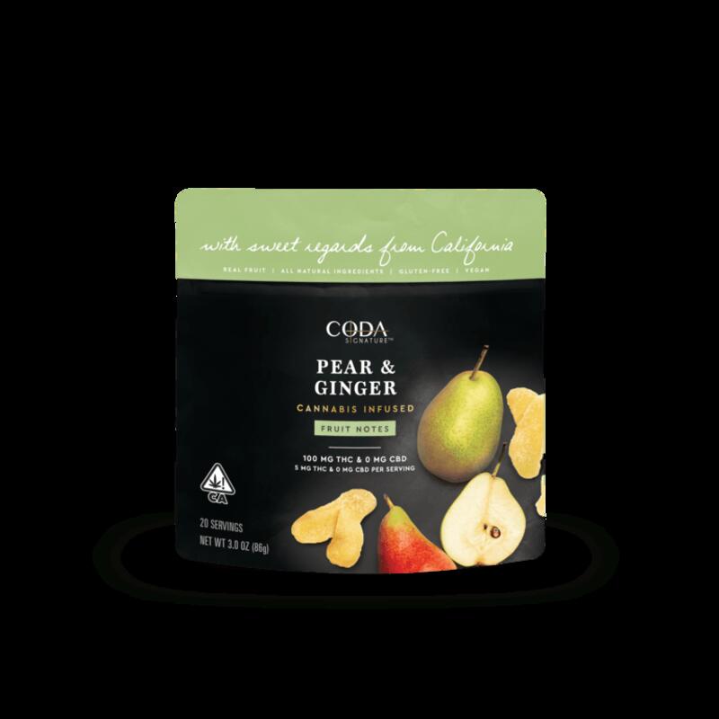 Pear & Ginger Fruit Notes - CA