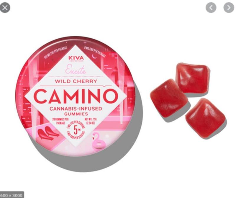 Camino Wild Cherry Gummies