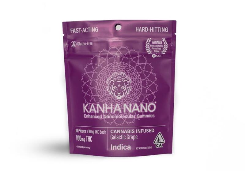 Kanha NANO Galactic Grape Indica 100mg