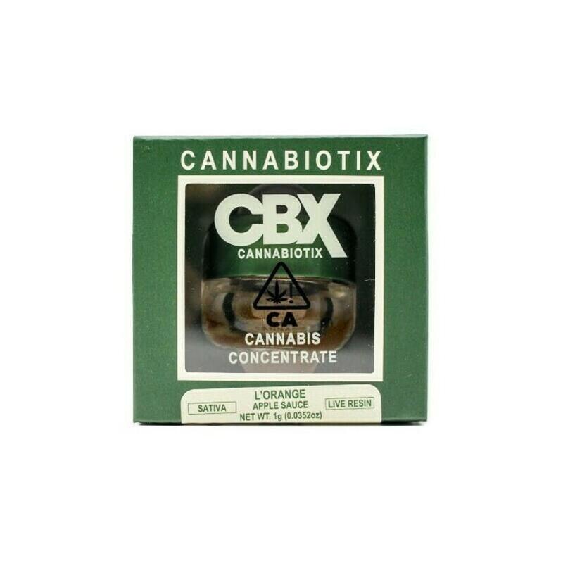 CBX | Cannabiotix | L'Orange | 1g Apple Sauce
