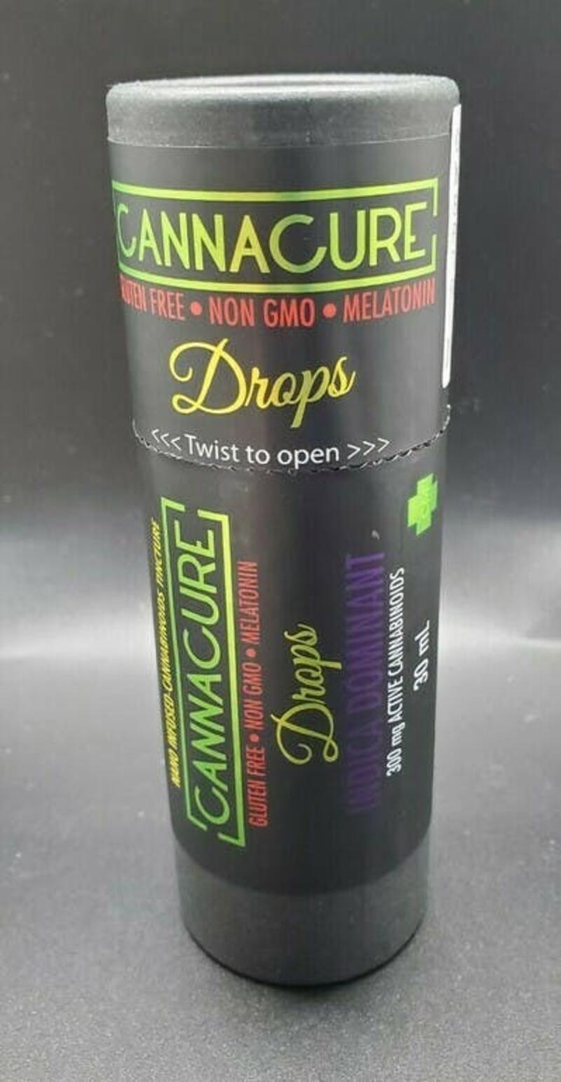 Cannacure Drops Indica Dominant Tincture BK 300mg