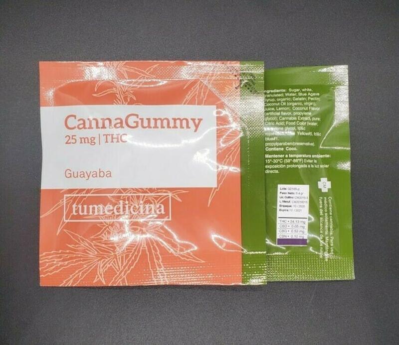 CannaGummy (I) 25mg/ 1 unit Guayaba