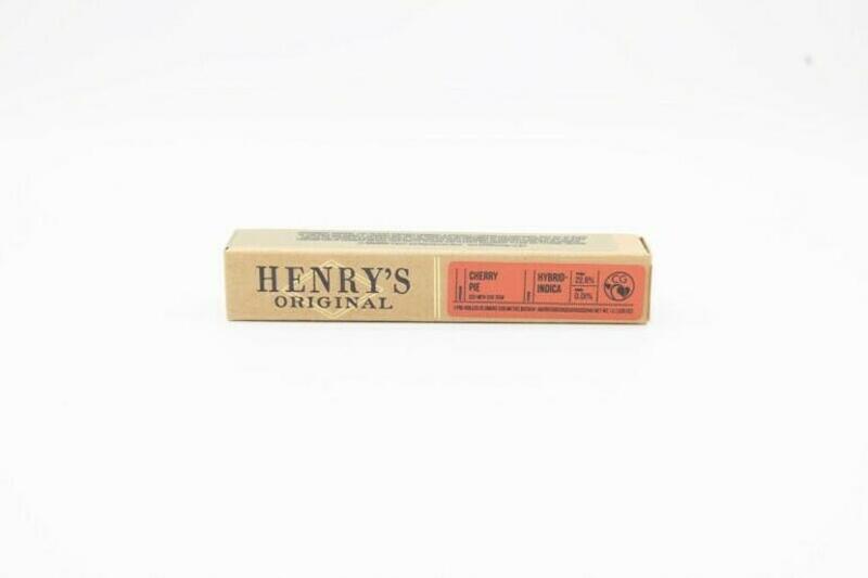 Henry's Originals | Henry's Originals | Cherry Pie | 1g Pre-roll
