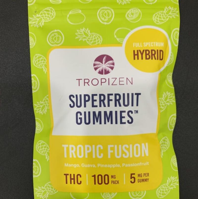 Superfruit Gumies Tropic Fusion 100mg