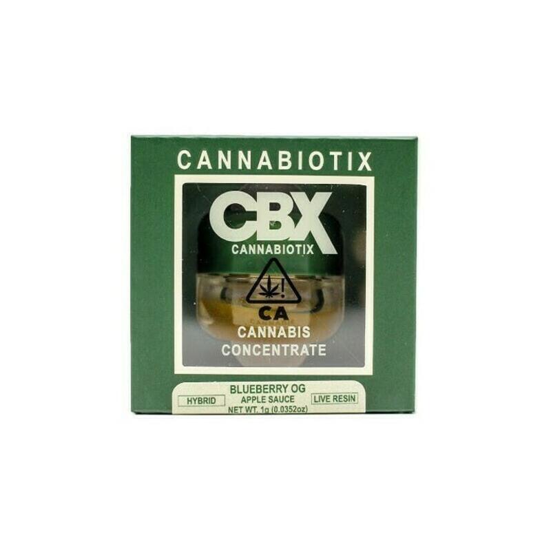 CBX | Cannabiotix | Blueberry OG | 1g Apple Sauce