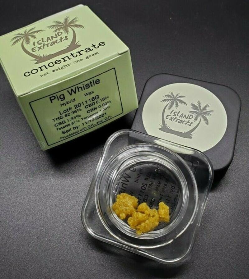 Island Extracts Pig Whistle Wax