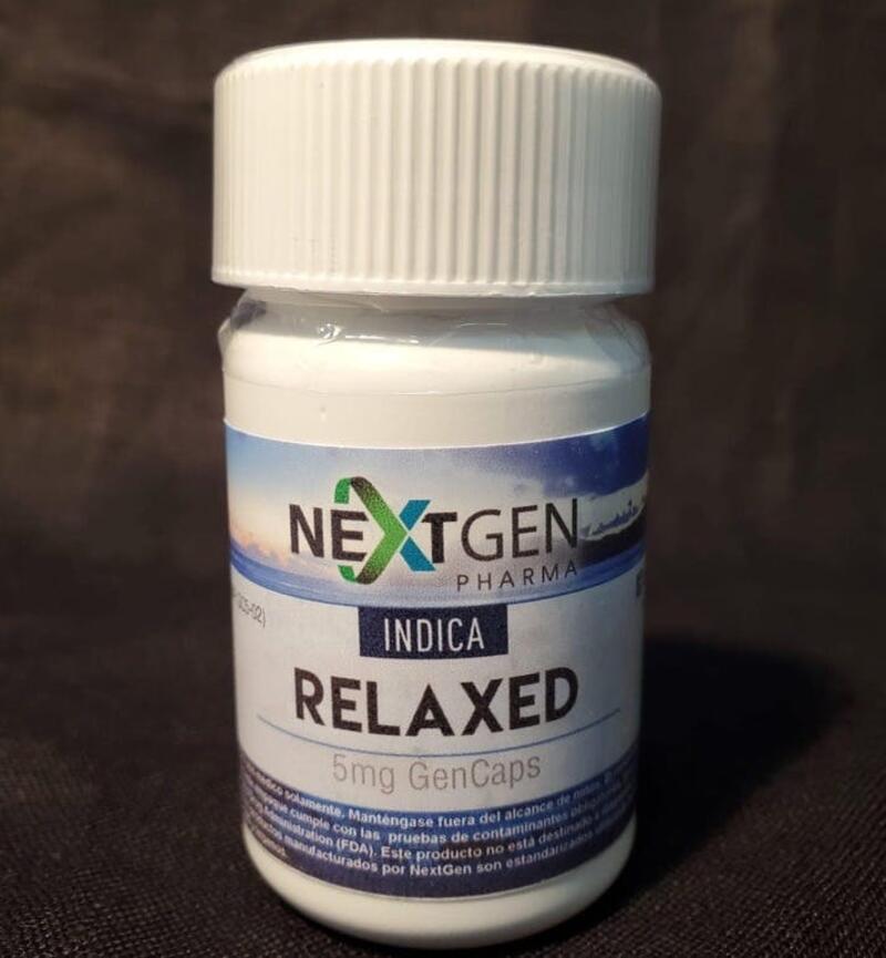 Relaxed Gen Caps 5 mg THC