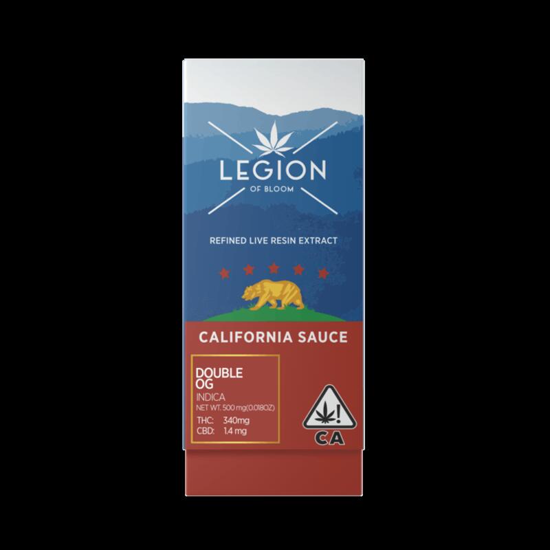 California Sauce Live Resin Cart - Double OG