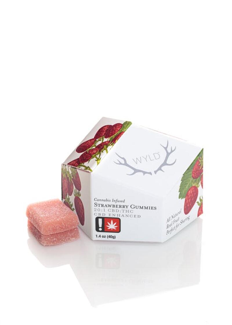 Strawberry 20:1 CBD Enhanced Gummies