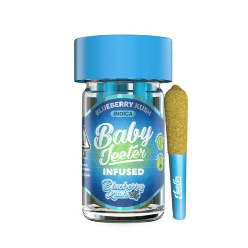 Baby Jeeter Blueberry Kush 5-Pack (Delivered Now)