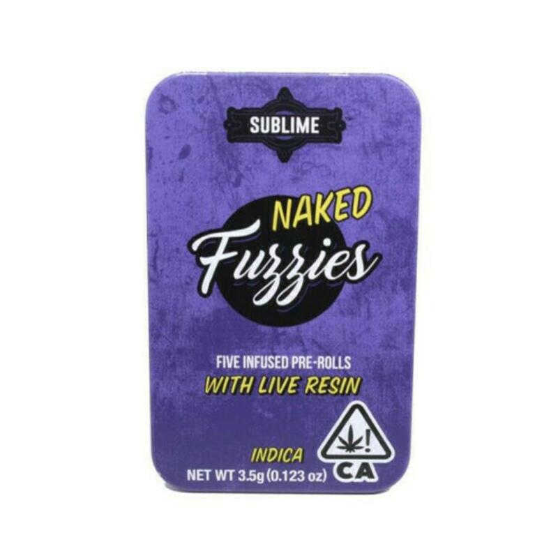 Gellati Naked Fuzzies Live Resin 5-pack (Scheduled for Later)