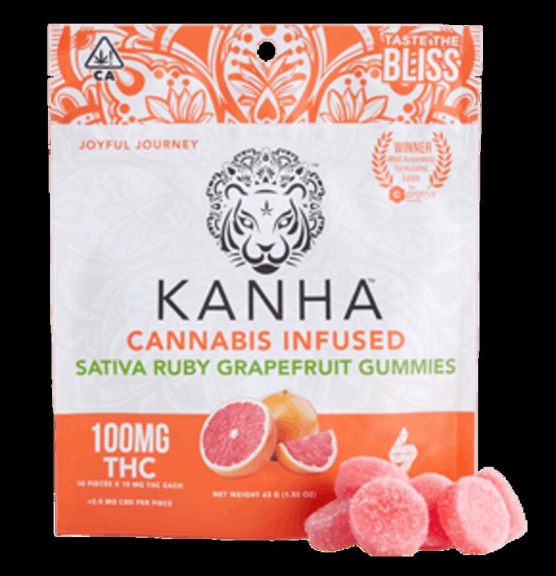Kanha | Kanha Ruby Grapefruit Gummies
