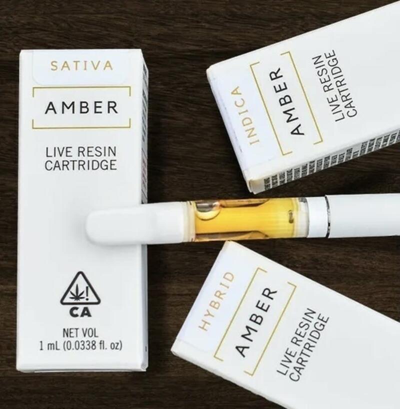 Amber Live Resin | Blueberry Fire | 1G Cartridge
