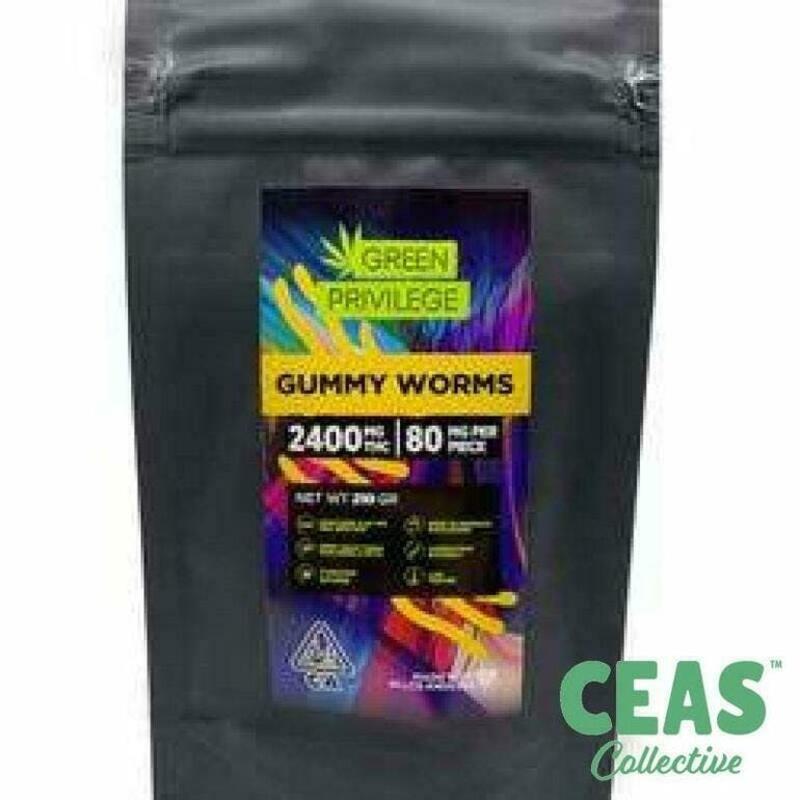 Gummy Worms - 2400mg!