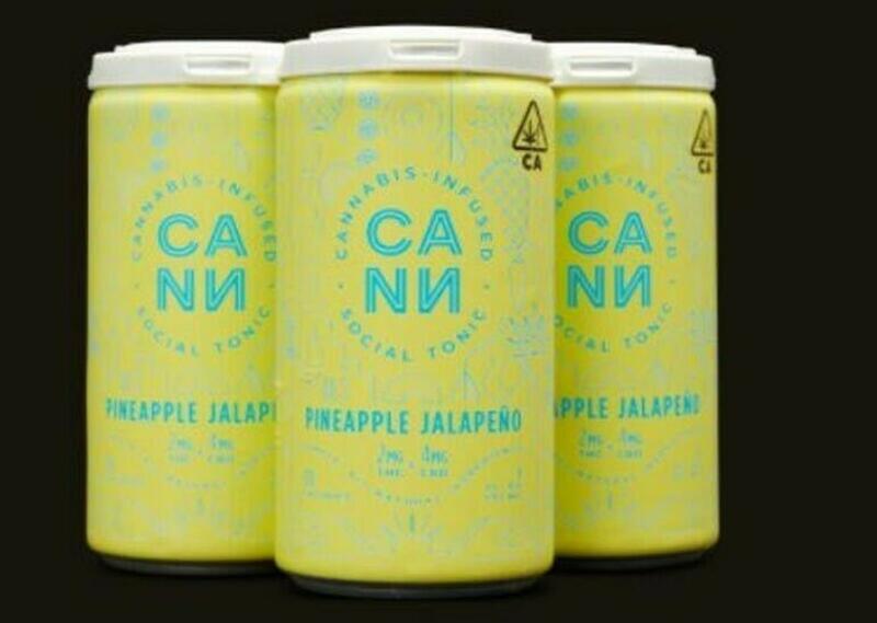 Cann | CANN Pineapple Jalapeno 4 Pack Drinks