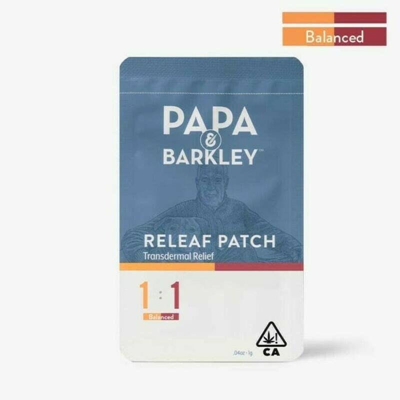Papa & Barkley | Papa & Barkley 1:1 Patch 30mg