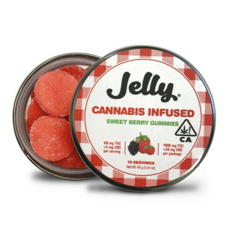Jelly Sweet Berry Gummies (Delivered Now)