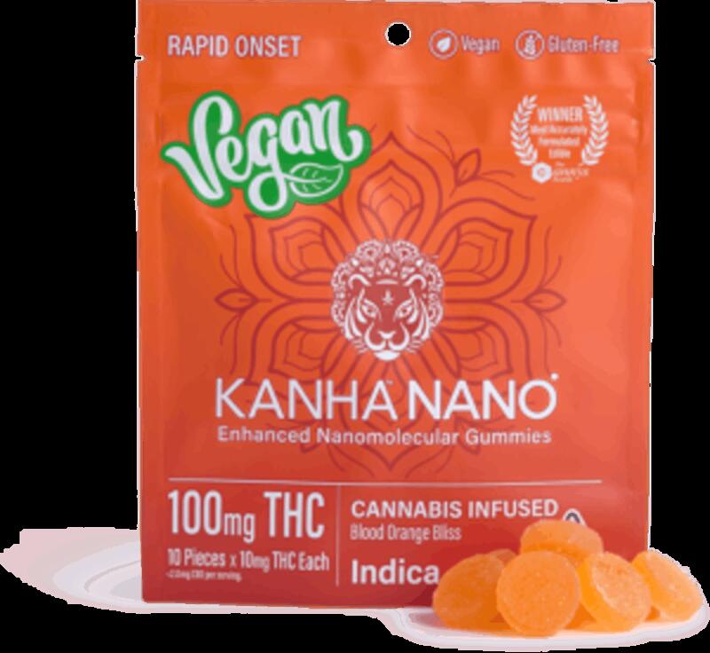Kanha | Kanha NANO Blood Orange Bliss Gummies