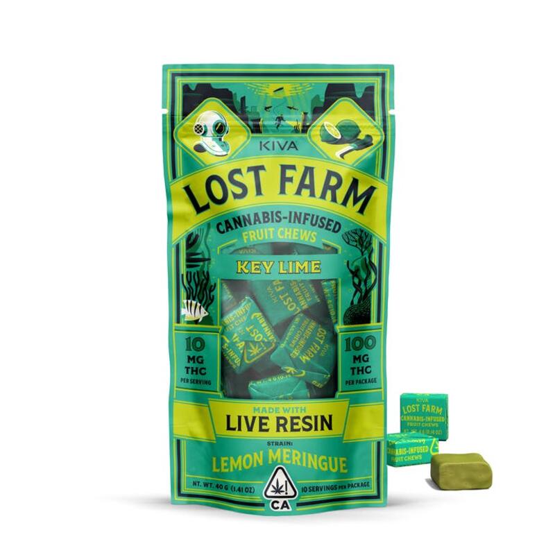 Lost Farm Key Lime 'Lemon Meringue' Chew