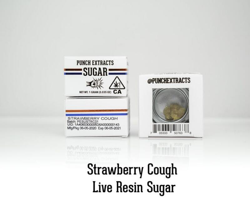BHO Live Resin Sugar - Strawberry Cough