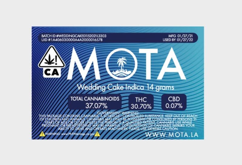 Mota 2103D 1/2 OZ Wedding Cake