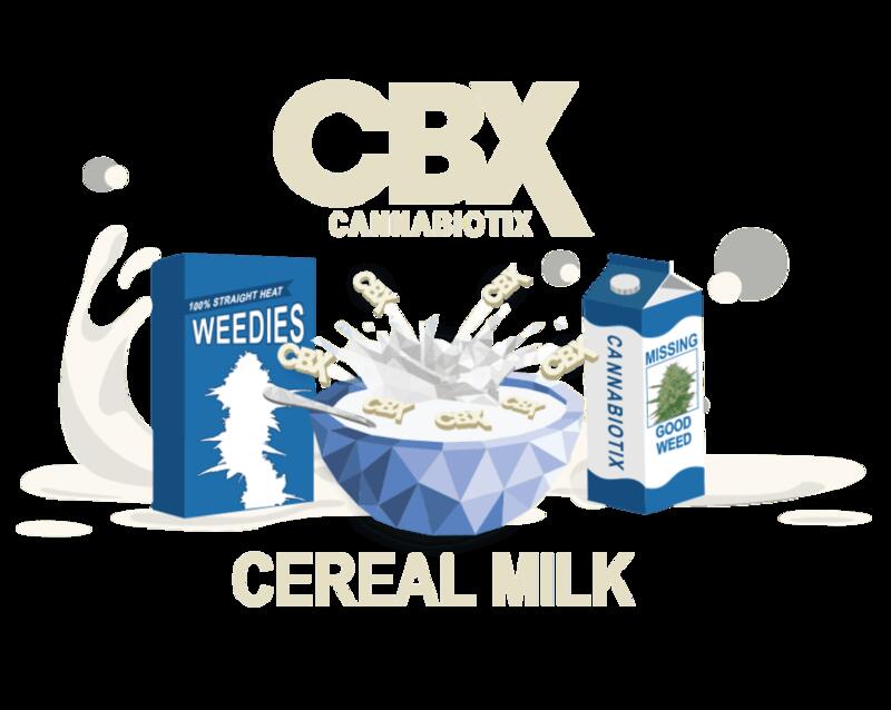 CBX CANNABIOTIX - CEREAL MILK-PRE-PACK-(3.5G)-H 3.5 GRAMS