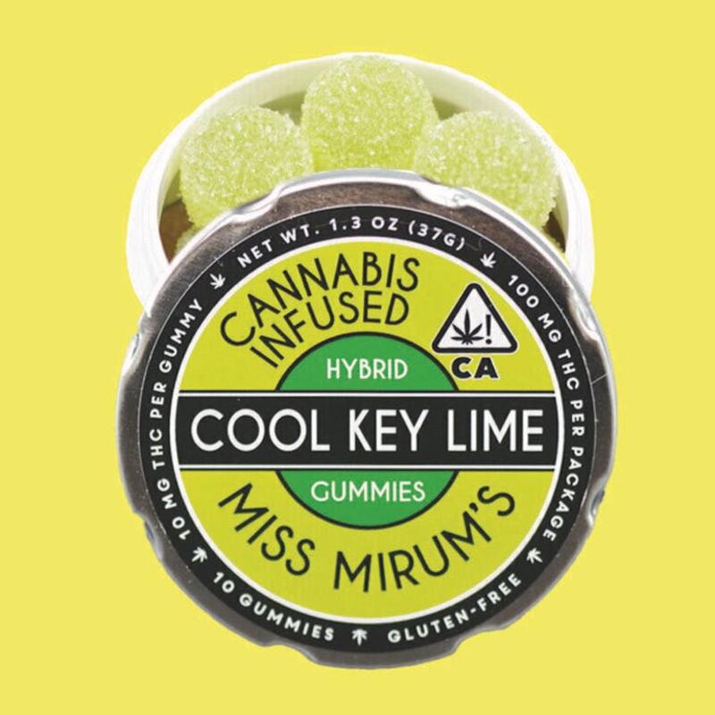 Miss Mirium's | MM key Lime gummies