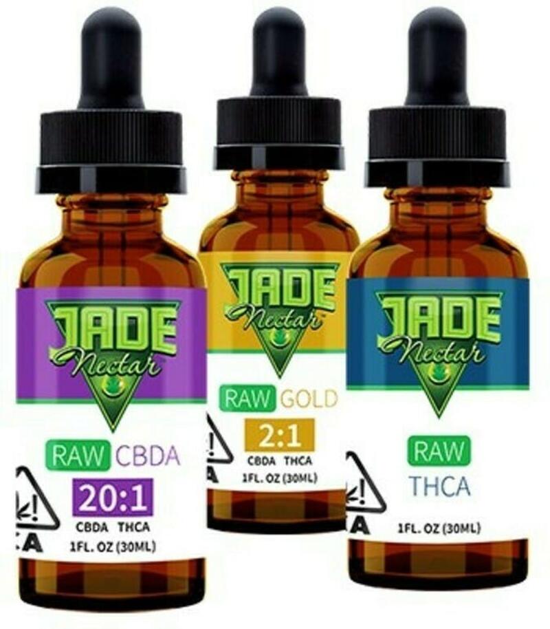 Jade Nectar | Jade Nectar Golden Ratio 2:1 CBDa:THCa Tincture 30ml
