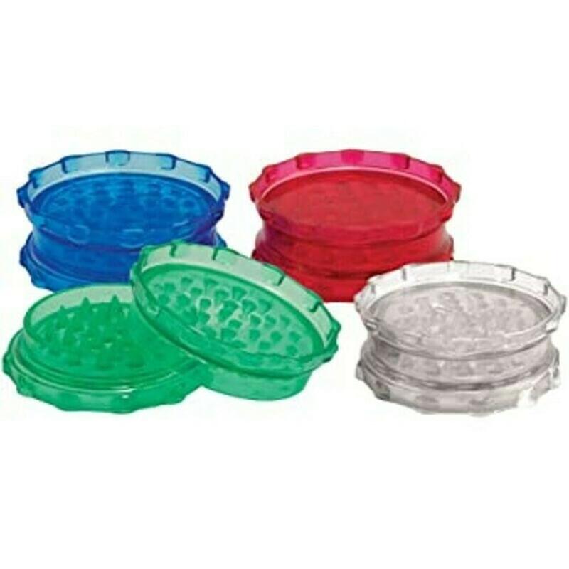 Magnetic Plastic Grinder 2 Piece - 60mm - Assorted colored